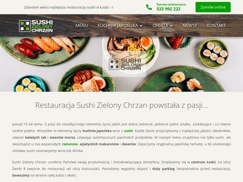 Zielonychrzan.pl restauracja sushi i ramen