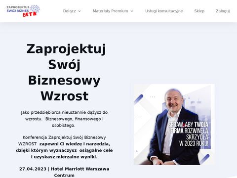 Zaprojektujswojbiznes.pl - platforma szkoleniowa