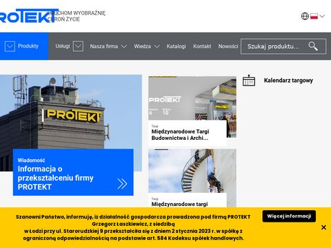 Protekt.pl sprzęt do pracy na wysokości