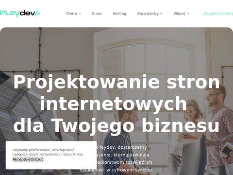 Playdev.pl - strony internetowe Kraków