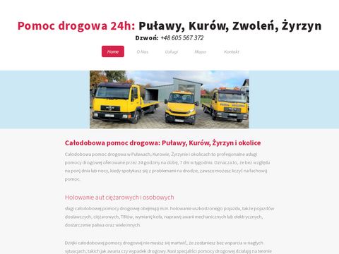 Pomoc-drogowa.pulawy.pl - auto zastępcze