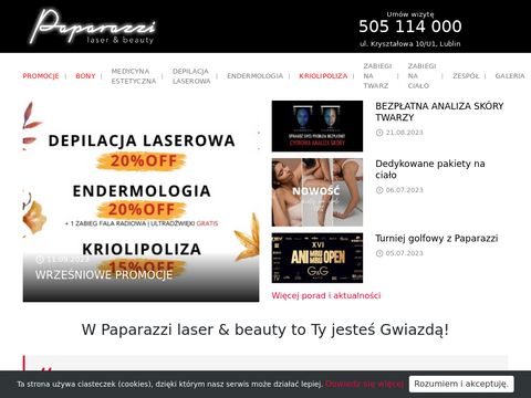 Paparazzi.clinic depilacja laserowa w Lublinie