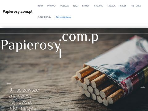 Papierosy.com.pl - serwis informacyjny