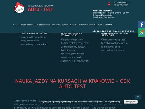 Szkolajazdy.com - osk Kraków