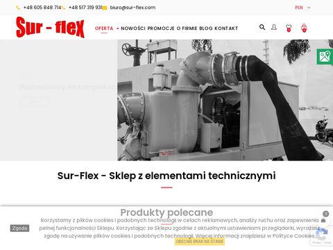 Sklep.sur-flex.net.pl - kompensatory gumowe