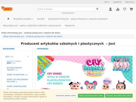 Sklep.jovi.net.pl - farby akrylowe jovi
