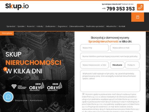 Skup.io - personalizowana obsługa nieruchomości