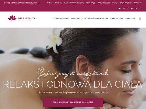 Smileandbeauty.com.pl salon kosmetyczny klinika