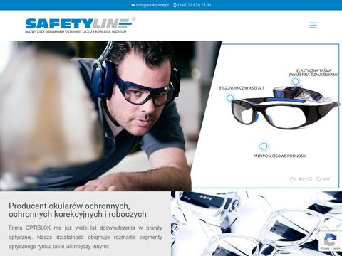 SafetyLine.pl - okulary do pracy przy komputerze