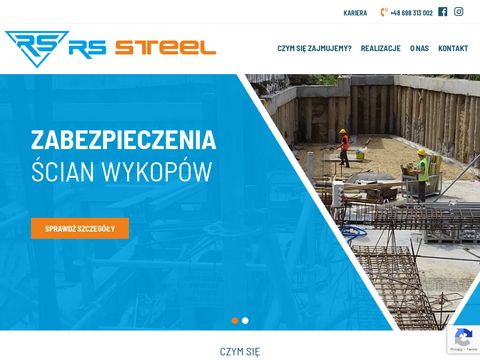 Rs-steel.pl - budowa konstrukcji stalowych