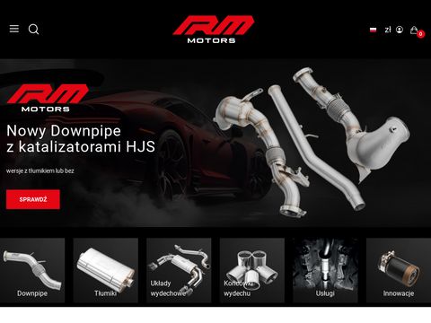 Rm-motors.com downpipe