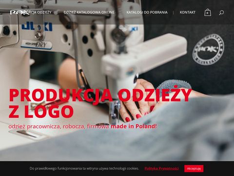 Rok.com.pl - kamizelka z logo firmy