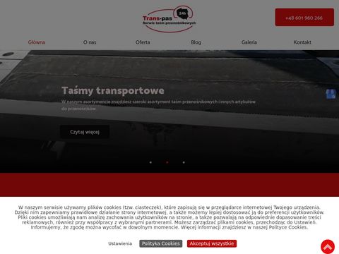 Trans-pas.pl - krążniki do przenośników taśmowych