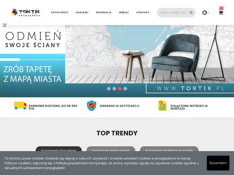 Toktik.pl fototapety online