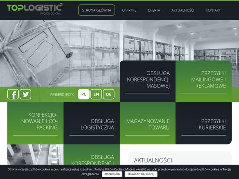Toplogistic.pl przesyłki reklamowe