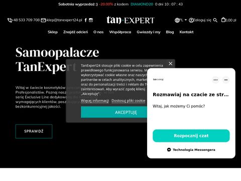 Tanexpert24.pl pianka samoopalająca MineTan