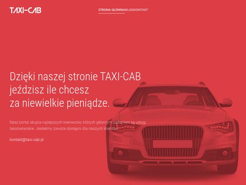 Taxi-cab.pl - portal motoryzacyjny
