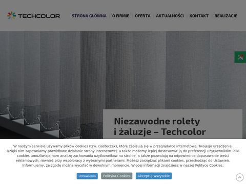 Techcolor.pl - rolety materiałowe Szczecin