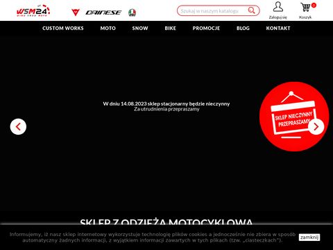 Wsm24.pl ochraniacze dla motocyklistów