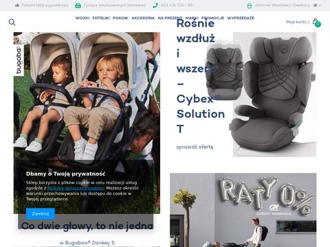 3kiwi.pl wózki dla dzieci i niemowląt