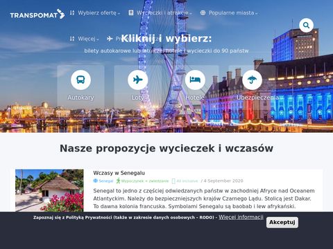 Transpomat.pl rezerwacja noclegu