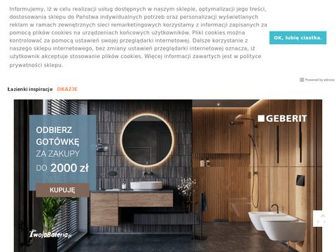 Twojabateria.pl wyposażenie łazienki