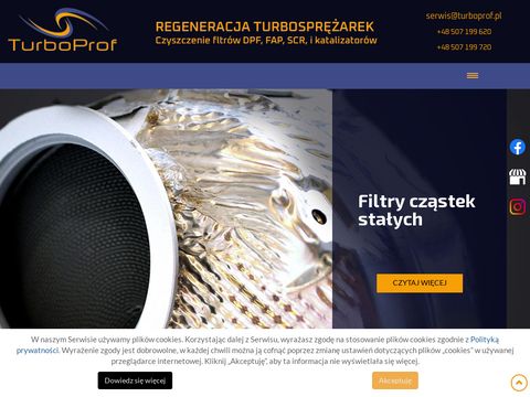 Turboprof.pl - czyszczenie filtrów scr