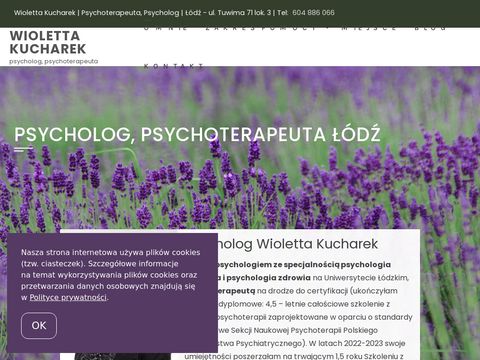Wiolettakucharek.pl - psycholog Łodź