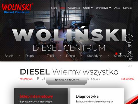 Wolinski.com.pl - pompy wtryskowe diesel centrum
