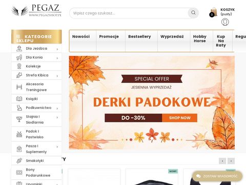 Pegazshop.pl internetowy sklep jeździecki