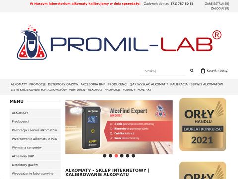 Promil-lab.pl sklep i serwis alkomatów
