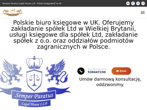 Semperparatus.pl rejestracja spółki w Anglii
