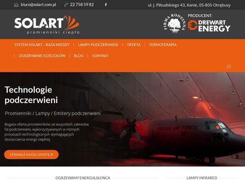 Solart.com.pl - ogrzewanie hal promienniki
