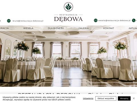 Restauracja-debowa.pl - sale weselne w Bielsku