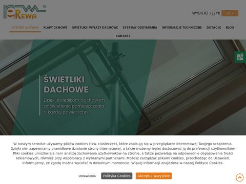 Rewa.com.pl - klapy dymowe producent