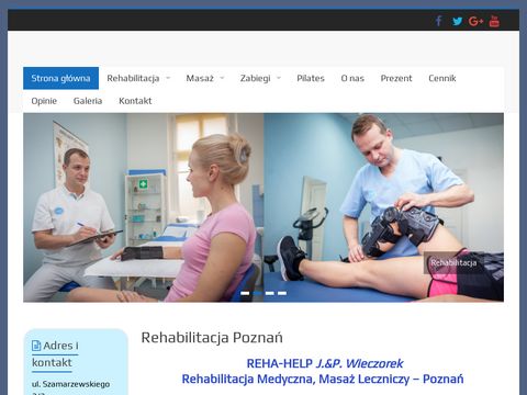 Reha-help.pl rehabilitacja masaż Poznań