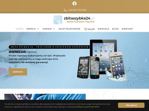 ZbitaSzybka24.pl - naprawa i serwis telefonów