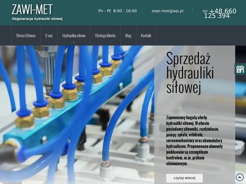 Zawi-met.pl - pompy hydrauliczne regeneracja