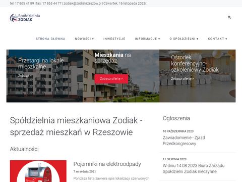 Zodiakrzeszow.pl - budowa mieszkań Rzeszów