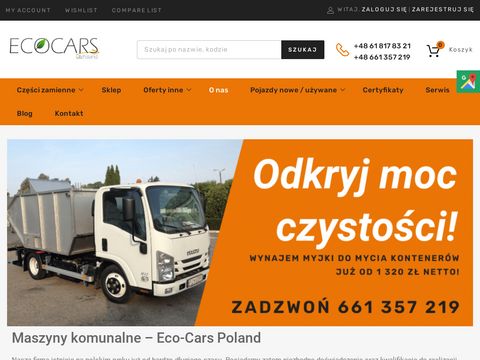 Ecocarspoland.pl - zamiatarki wynajem Poznań