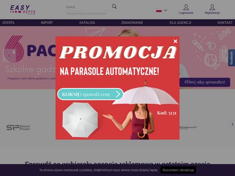 Easygifts.com.pl tanie gadżety reklamowe z logo