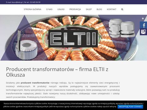 Eltii.pl - transformatory bezpieczeństwa