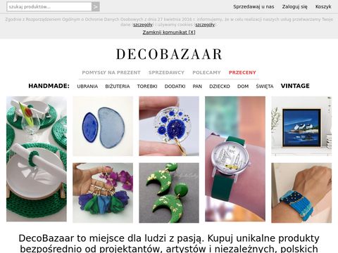 Decobazaar.com handmade sklep