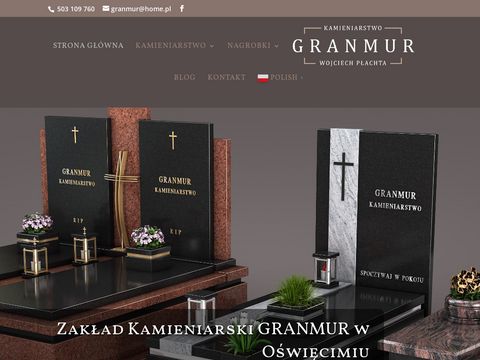 Granmur.pl - nagrobki małopolskie