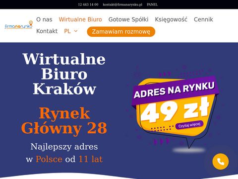 Firmanarynku.pl - wirtualne biuro Kraków