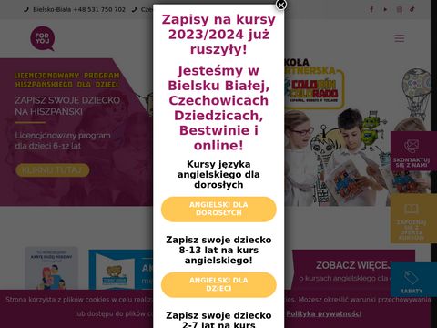 Foryou.edu.pl szkoła językowa Bielsko-Biała