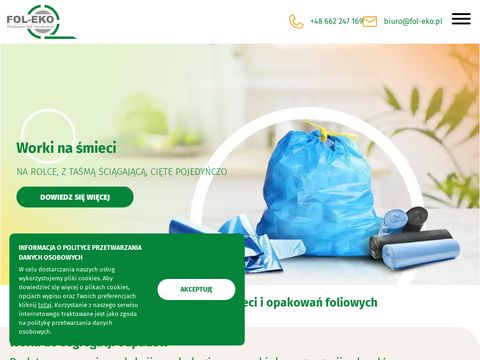 Fol-Eko.pl - producent worków na odpady