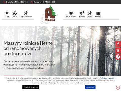 Agro-las.com.pl - przyczepy leśne palms