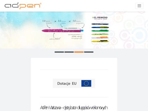 Adpen.com.pl długopisy metalowe z nadrukiem