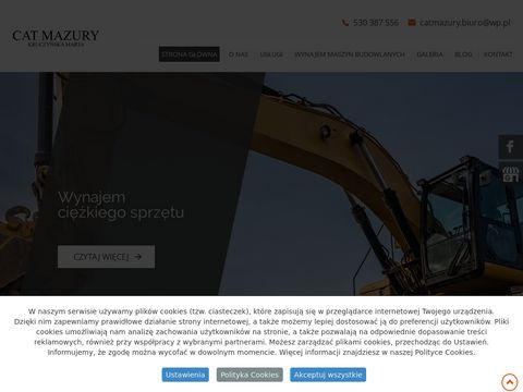 Catmazury.com.pl - roboty ziemne Pisz